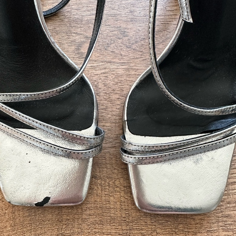 Tony Bianco silver heels - Picture 6 of 10